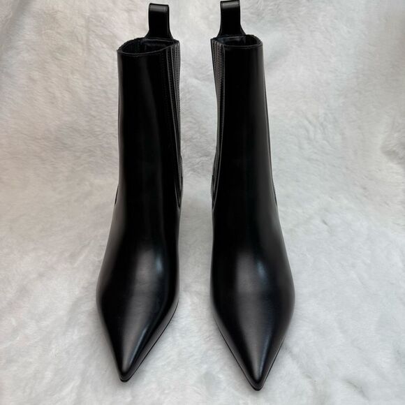 Valentino Garavani VLogo 75MM Lockette Beatle in Brushed Calfskin Boots - Picture 5 of 13